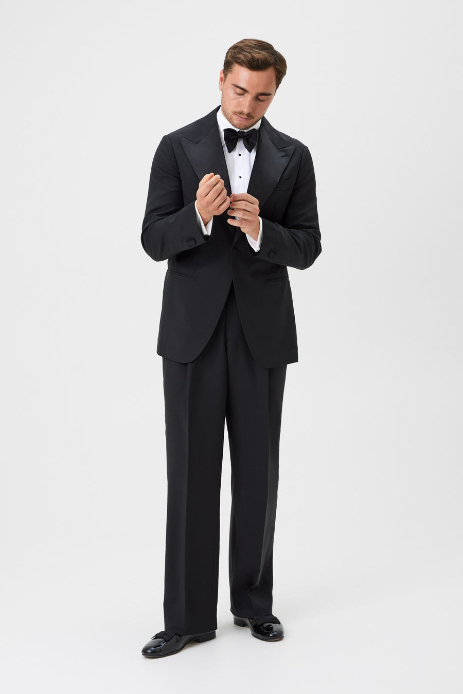 03 - Tuxedo Jacket - Black Giabe