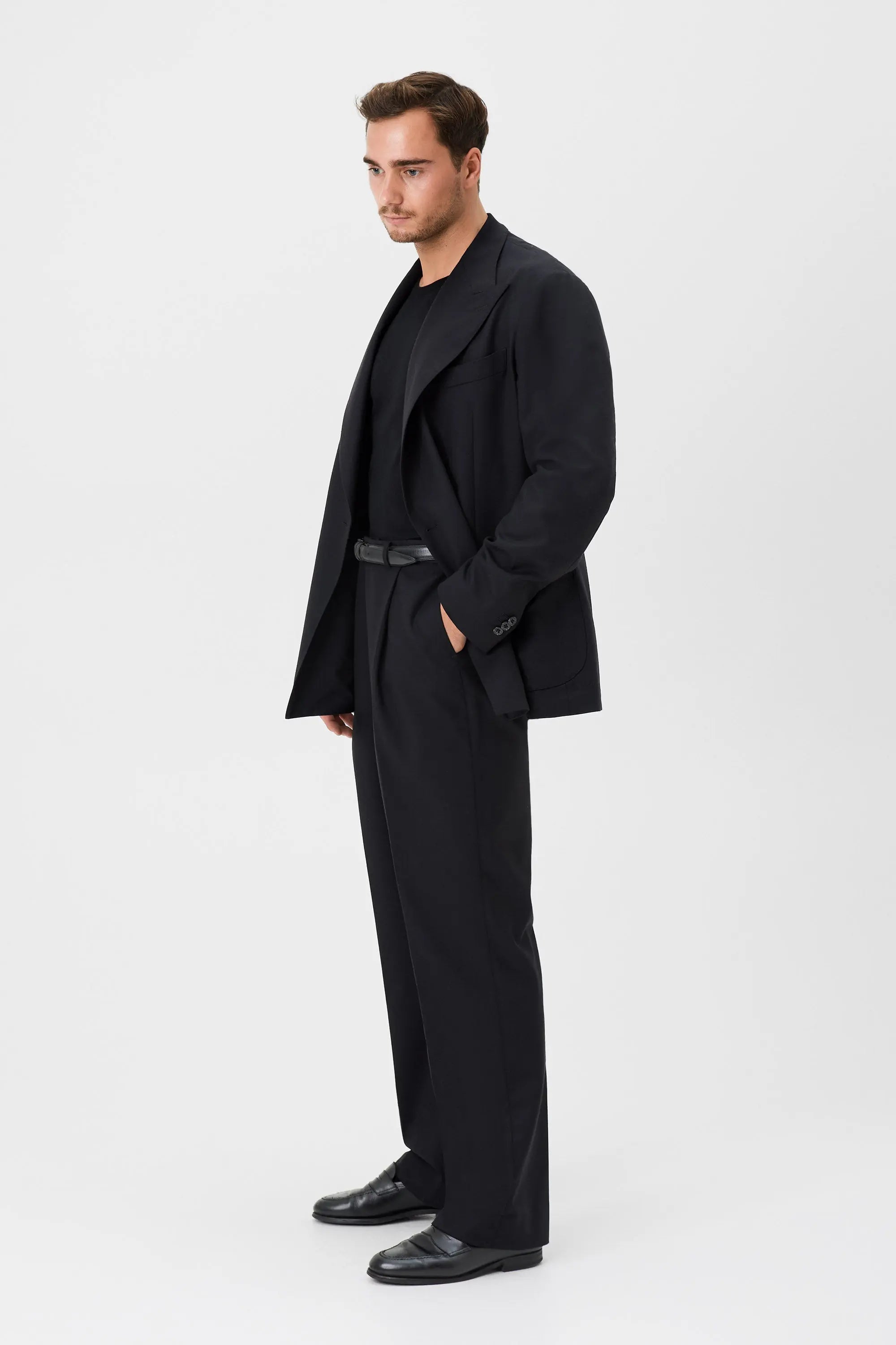 03 - DB Suit Jacket - Black Giabe