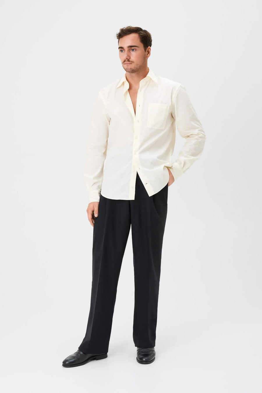 03 - Shirt - Cotton Poplin - Off White
