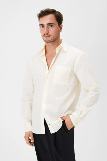 03 - Shirt - Cotton Poplin - Off White