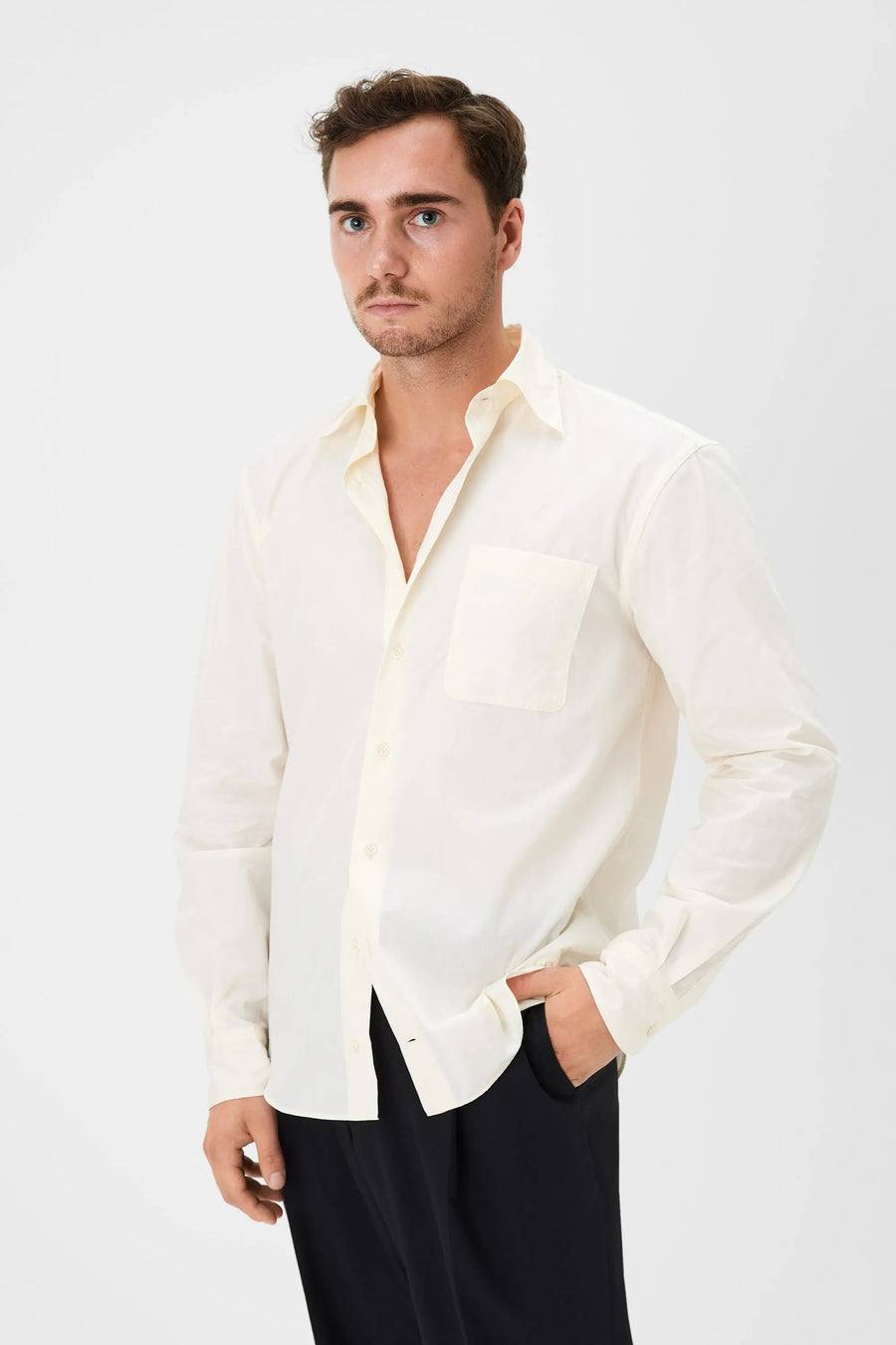 03 - Shirt - Cotton Poplin - Off White