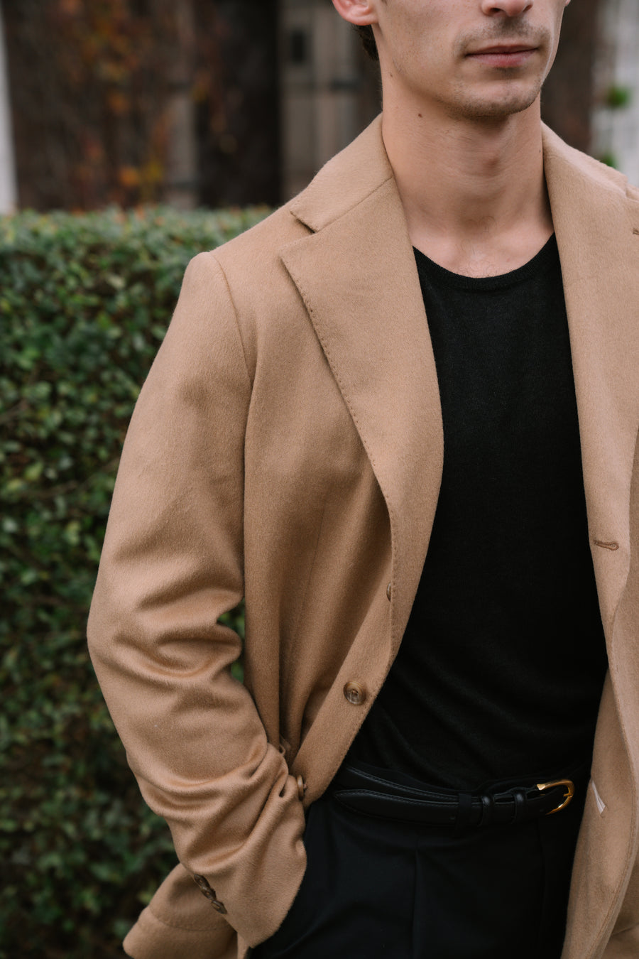 Jacket - Wool/Cashmere - Camel